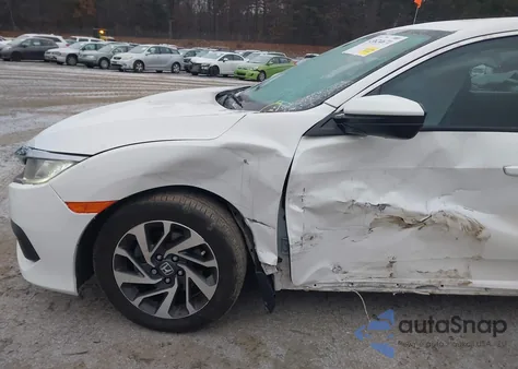 2017 Honda Civic Ex from USA, damaged, VIN 19XFC2F78HE062850